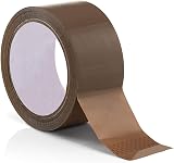 Wolf Tapes Heavy Duty Parcel Tape 6 Rolls 48mm x 66m Brown FSC Certified view 2
