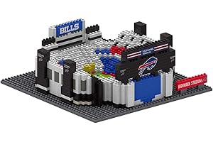 FOCO NFL Unisex-Adult NFL Team Construction Blocks 3D Mini BRXLZ Stadium