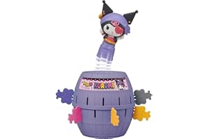 TOMY Pop Up Kuromi – Fast-Paced Kids Game Keeps You Guessing - Hello Kitty Toys for Kids – Girls Stocking Stuffers for Holidays - Family Game Night and Winter Break Activities - Ages 4 Years and Up