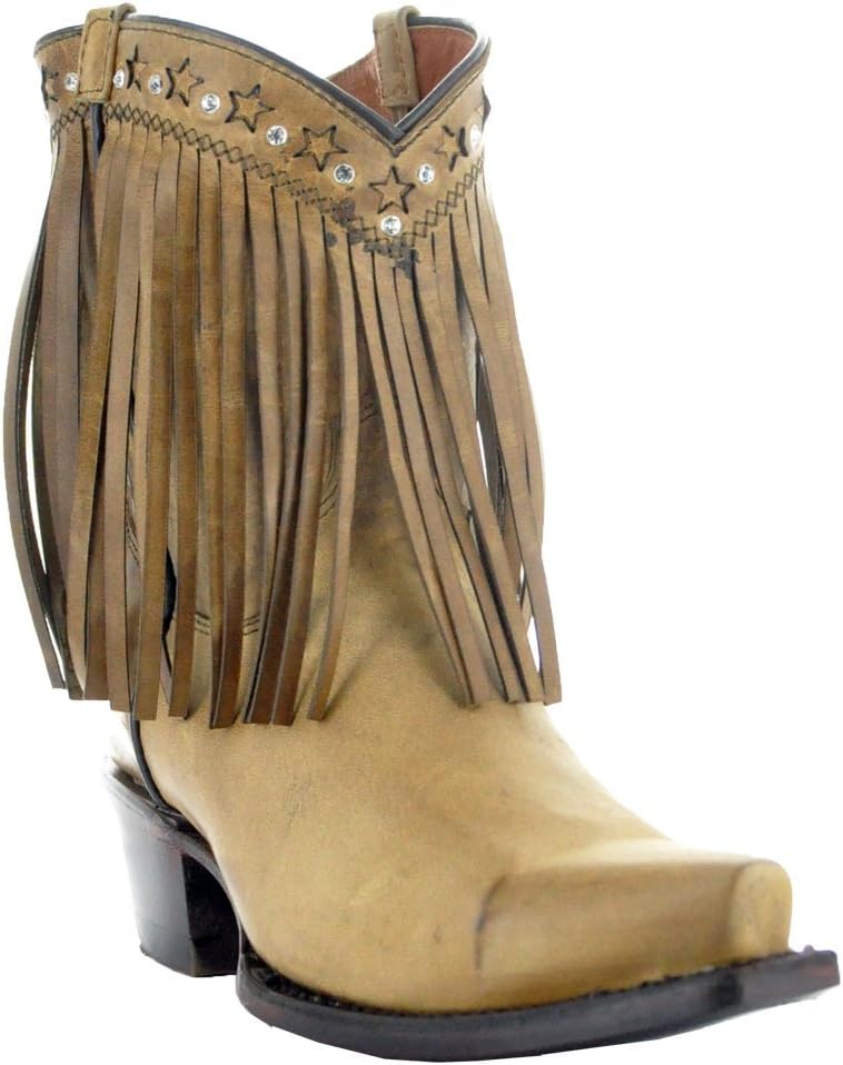 Soto Boots Fringe Rhinestone Women's Cowboy Boots M50025