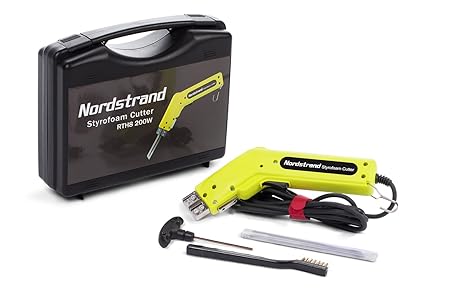 200W Nordstrand Styroporschneider WDVS Styrocutter Thermosäge mit Klinge 150mm + Zubehör