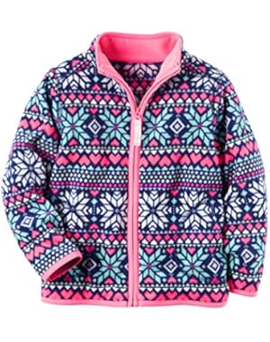 Baby Girls' Zip-Up Fleece Jacket