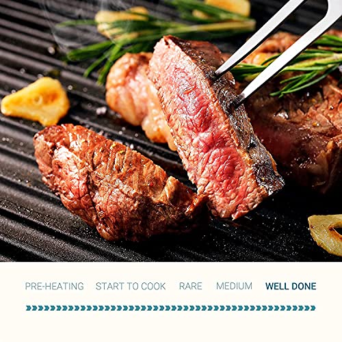 Gevi Electric Griddle, 7in1 Electric Grill Air Fryer Combo, 2