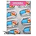 NobleWorks Jumbo Funny Thank You Greeting Card 8.5 x 11 Inch with Envelope (1 Pack) Oversize JumboJumbo Tanxamill Thank You J6609