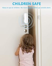 Wireless Smart Door Sensor Alarm, WiFi Window Door