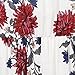 YesFashion Women Off Shoulder Bohemia Floral Print Split Beach Dress White XL