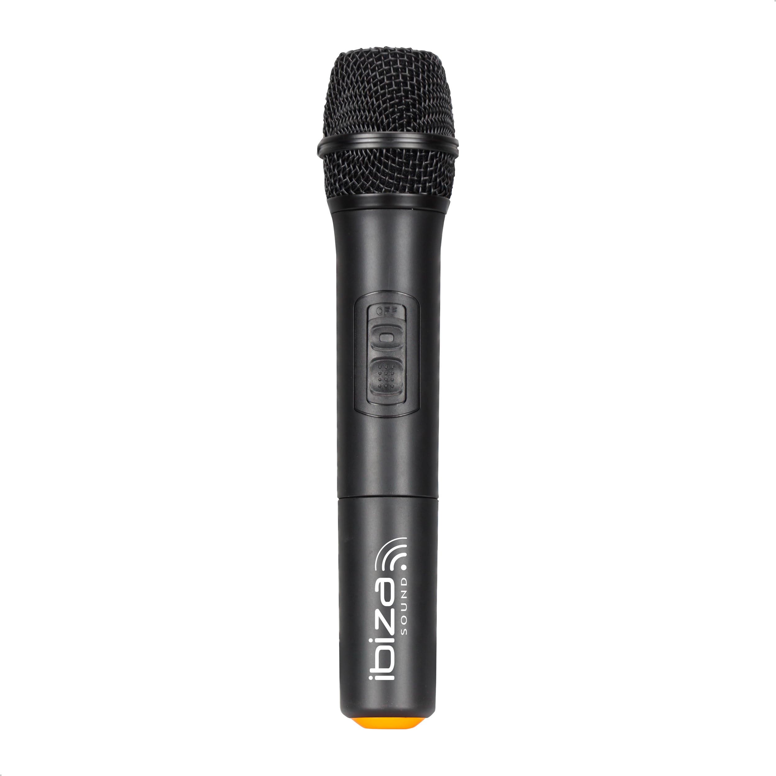 Ibiza - PORTHAND12-2 - Handheld wireless microphone VHF 203,5MHz for PORT12VHF-BT and PORT15VHF-BT — image 1