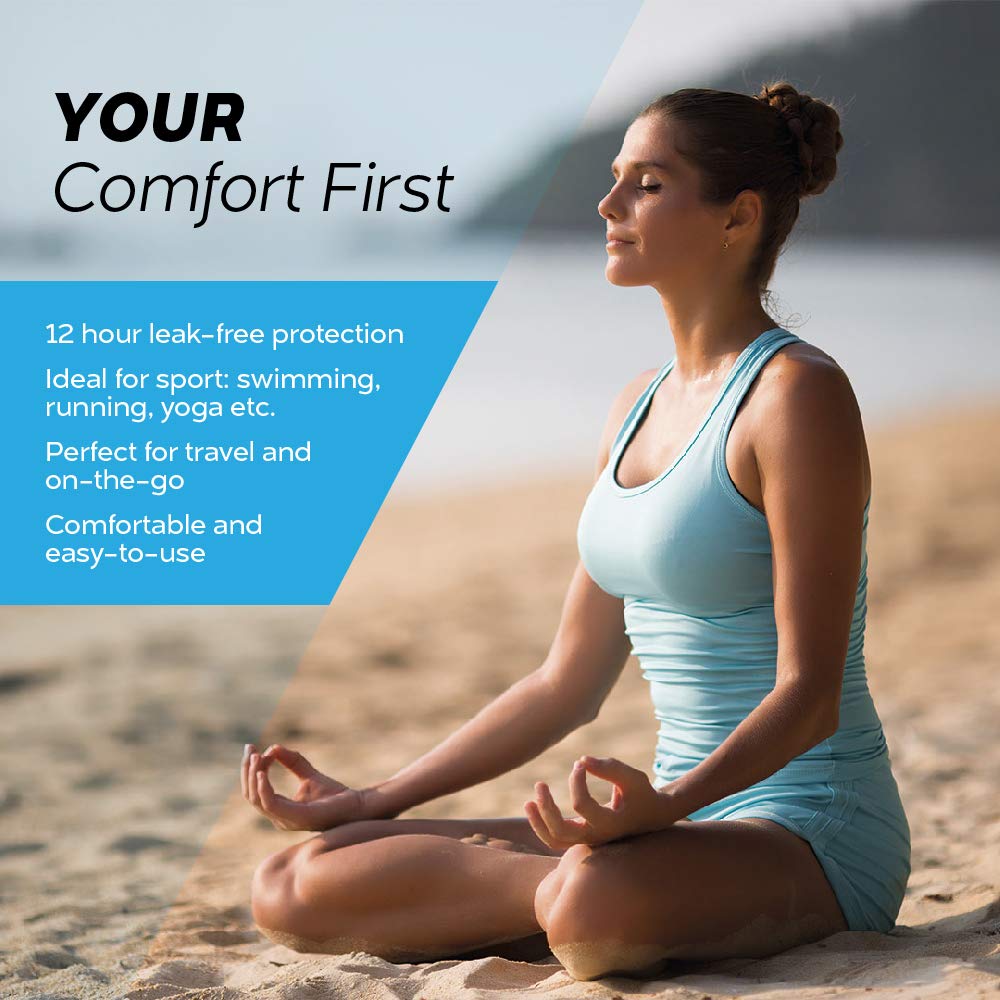 Menstrual Cup with Free Bag - Reusable Period Cup - Tampon and Pad Alternative - Period Cup No Leaks, No Odors - Menstrual Cups - Pink - Post-Childbirth Large