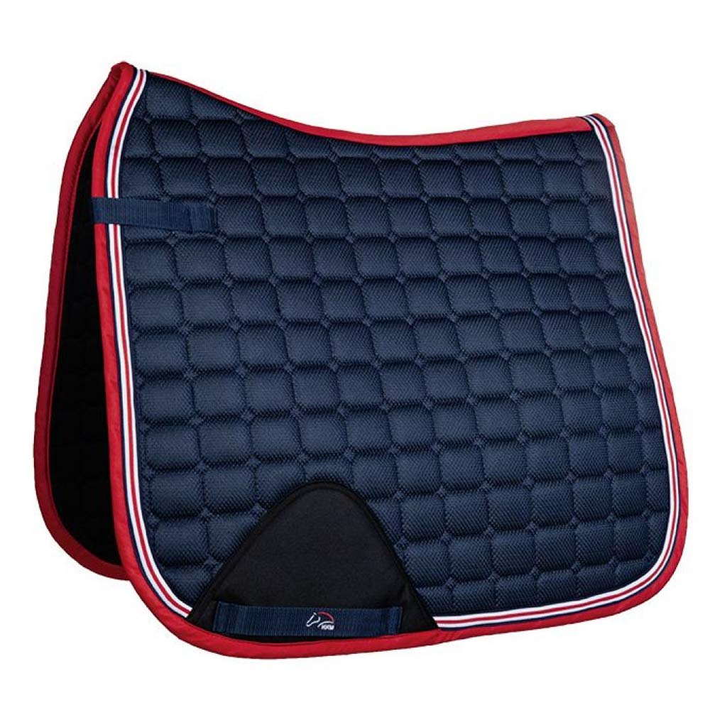 HKM Airy Mesh Saddle cloth Deep Blue Pony dressage