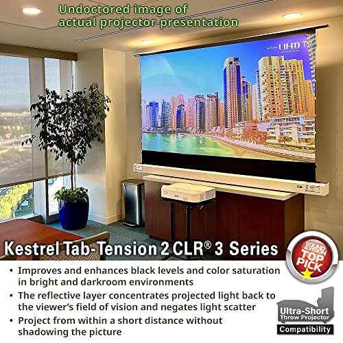 EliteProjector Screens Kestrel TabTension 2 CLR3, 101" Diag. 169