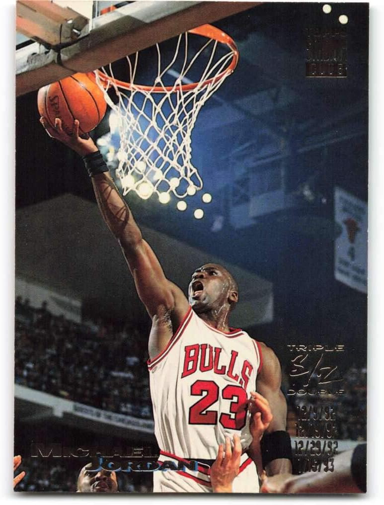 topps stadium club michael jordan