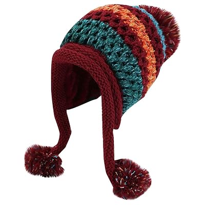 Women's Warm Fleece Lined Pom Knit Beanie Hat Cute Nigeria Ubuy