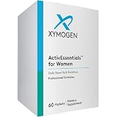 XYMOGEN ActivEssentials for Women, 60 Packets | ActivNutrients Multivitamins with Iron, Omega-3 Fish Oil, and Calcium Complex, Nutritional and Antioxidant Support