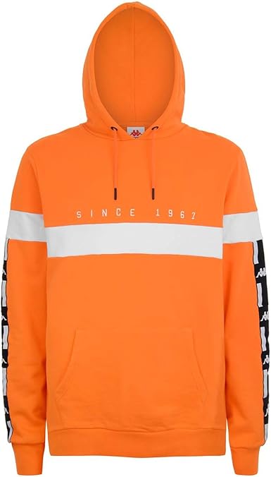 kappa hoodie orange