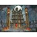 Bits and Pieces - 1000 Piece Jigsaw Puzzle for Adults - The Haunted House - 1000 pc Halloween Jack-o-Lanterns Jigsaw by Artist Ruane Manning