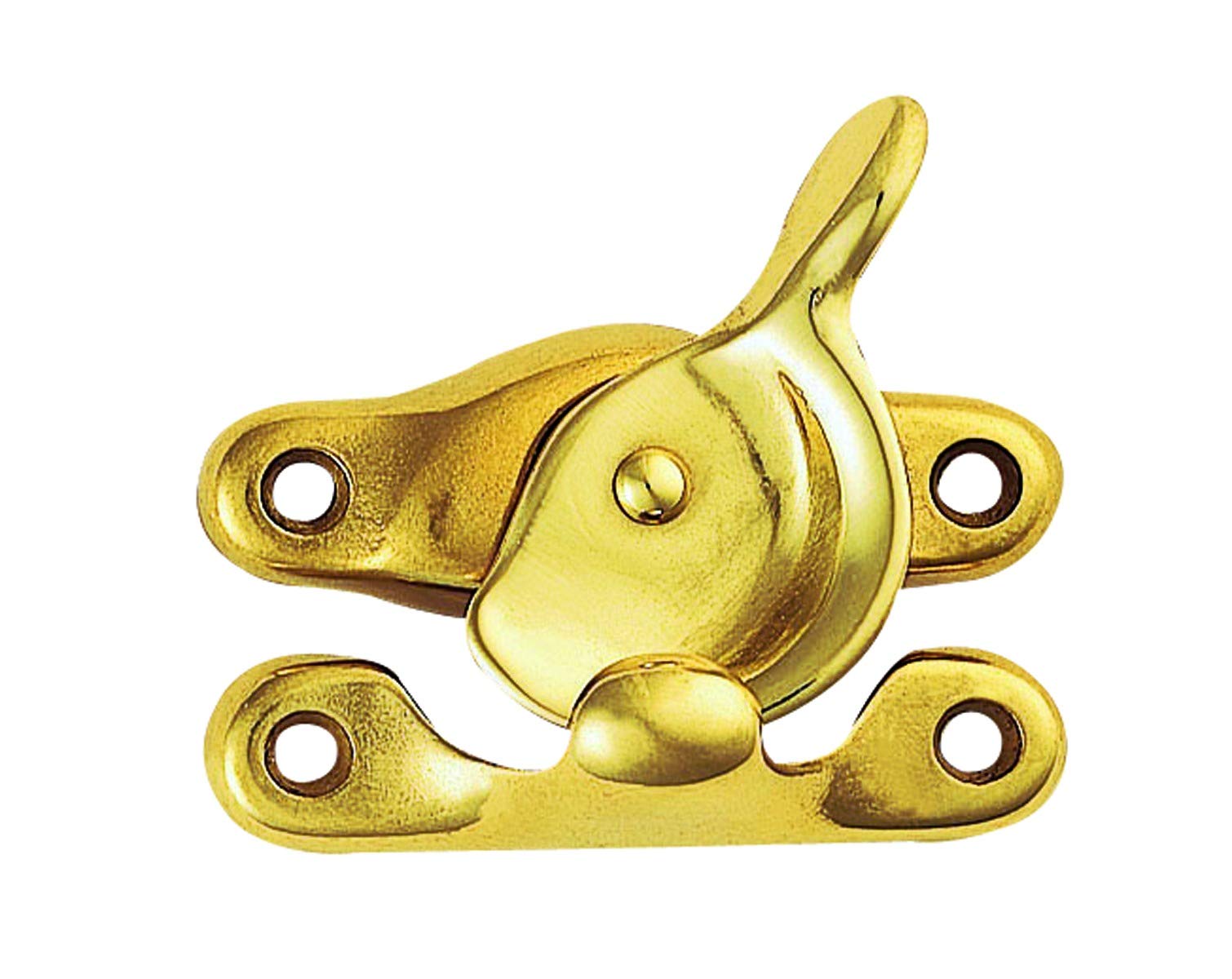 Carlisle Brass AA40 SASH Fastener (Fitch Pattern), Polished Brass