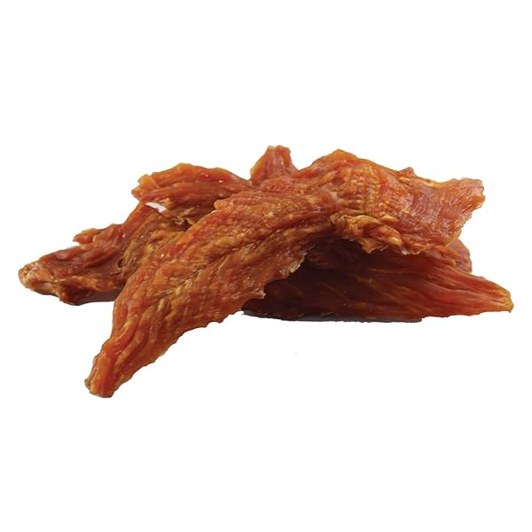 AMAZON BRAND – SOLIMO CHICKEN JERKY DOG TREATS, 2 POUNDS (PACKAGING MAY