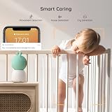 BOIFUN Add-On Camera for Baby 6T 2K WiFi Monitor Night Light 360° view 3
