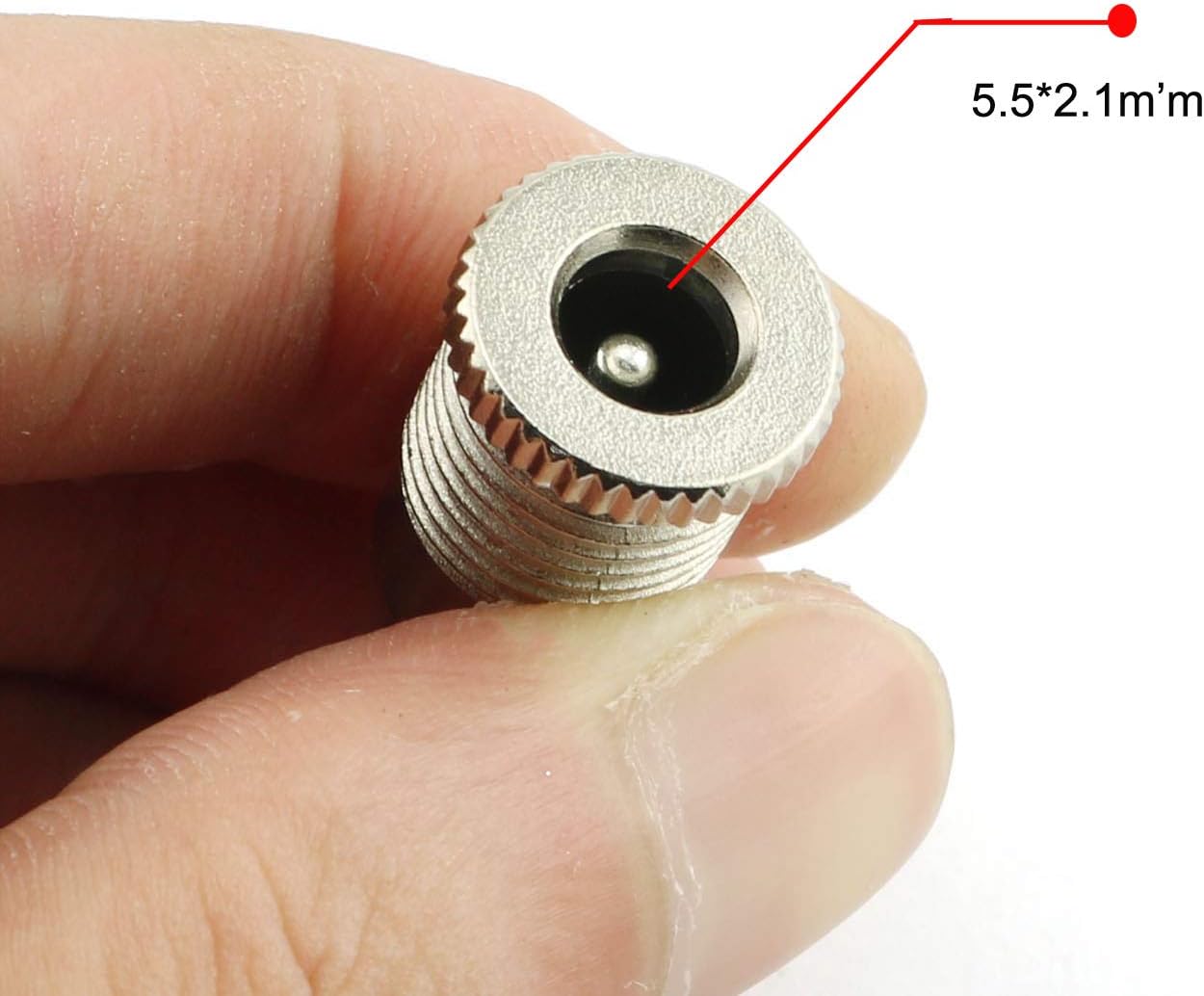 RUNCCI-YUN 5.5 x 2.1 MM 10A DC Power Jack Socket with Mount Connector Adapter, Female Panel Mount Socket with Cable & Barrel Jack Plug - Image 3