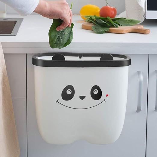 MissZZ Lindo Bote de Basura Plegable para Cocina, fácil instalación