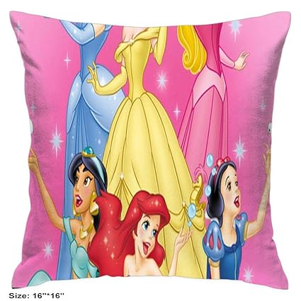 Amazon Com Throw Pillow Covers Cases Disney Princess
