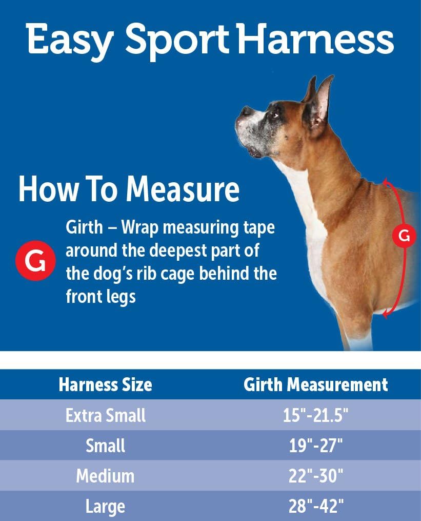 PetSafe EasySport Harness, Durable Padded Fabric, Adjustable Elastic Neckline - Image 4