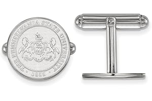 LOGOART Penn State Nittany Lions Crest Cuff Links (Sterling Silver)