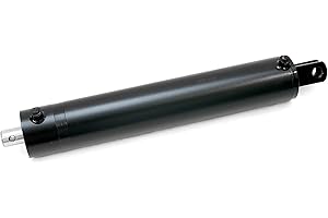 TOOLTUFF DIRECT ToolTuff 4.5" x 24" Hydraulic Log Splitter Cylinder, 3500PSI, Double Acting, Black