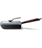 Amazon.com: Vermicular Frying Pan with Glass Lid | 28cm Deep (11