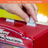 Global Gizmos Arcade Coin Pusher Game Red view 5