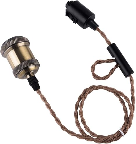 Amazon Co Jp 共同照明 ダクトレール用 E26 電球ソケット Gt Gd Dt03 真鍮 ソケット照明 ペンダントライト 1灯 おしゃれ 北欧 レトロ アンティーク 吊り下げ灯 ライティングレール用 Led対応 ダイニング リビング 間接照明 裸電球 新生活 電球別売り ホーム キッチン