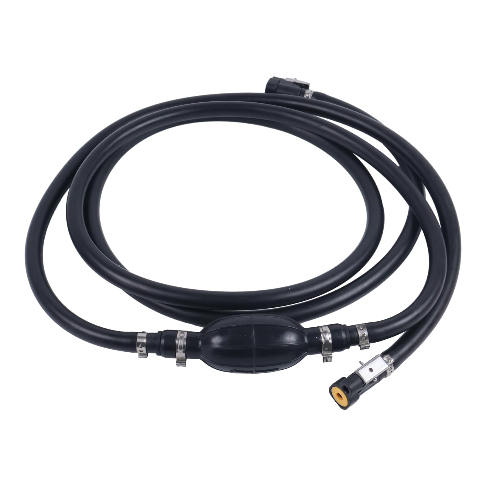 Photo 1 of HOLDWELL 3/8" Hose 10 Feet Fuel Hose Gas Line w/Primer Bulb 5008589 compatible with Johnson Evinrude