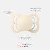 BIBS Supreme Dummy 0-6 Months 2-Pack Symmetrical Teat Iron Baby Blue view 4
