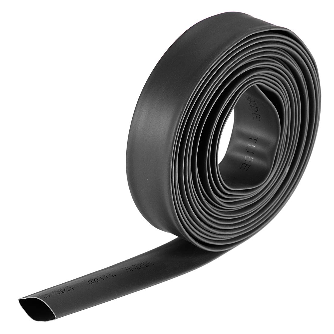 sourcing map Heat Shrink Tubing, 3/8"(10mm) Dia 2:1 rate Shrinkable Tube Cable Sleeve 10ft - Black — image 1