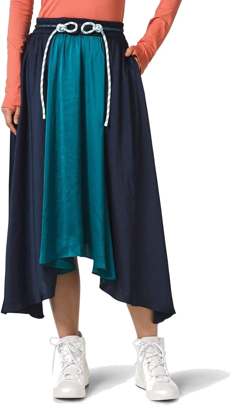 LULULEMON X ROKSANDA Face Forward Skirt (True Navy/Emerald/Frost) …, Large at  Women’s Clothing store