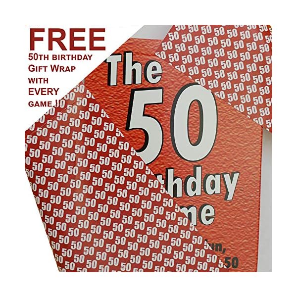 50th-Birthday-The-Game-amusing-gift-idea-or-fun-party-ice-breaker-especially-for-people-turning-fifty 50th Birthday The Game - amusing gift idea or fun party ice breaker, especially for people turning fifty.