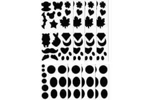 MOONSJONES Down Jacket Repair Patch 8 Sheet, Black Nylon Blank Tape Patches for Jackets Tenacious, Blemish Waterproof Patagonia Sticker Self-Adhesive Repair Patching Kit for Jackets