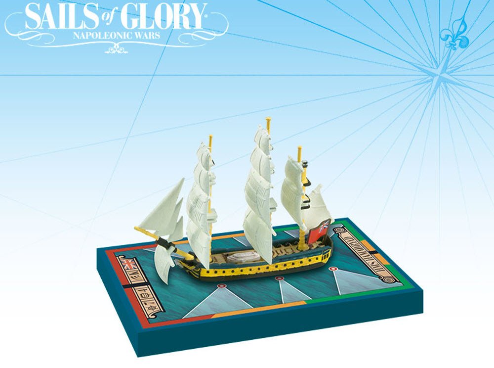 Ares Games Sails of Glory Ship Pack: HMS Hamadryad 1797/HMS Mahonesa 1796