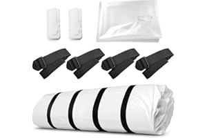 Vacuum Seal Bags for Mattress Vacuum Storage Bags with 4 Pcs Straps Sealing Clip Mattress Compression Bag Space Saver Vacuum 