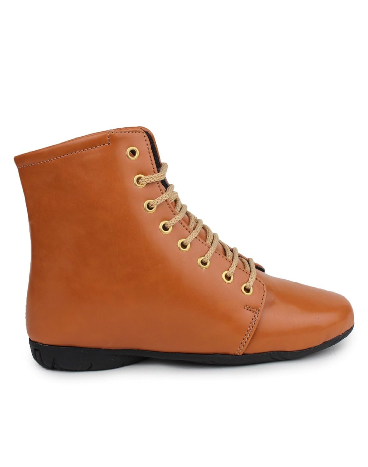 meriggiare women synthetic tan boots