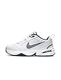 Nike Men's Air Monarch Iv Sneaker, White/Metallic
