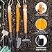 aGreatLife Succulent Gardening Hand Tool Set: Best Handcrafted Wooden Garden Tools/Accessories For Miniature Fairy Garden Planting, Succulent Garden or Bonsai Tree Garden - Includes 3 Essential Tools