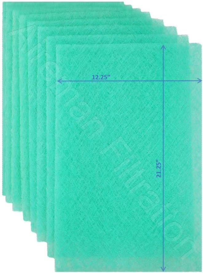 Wingman1 Electronic AC Furnace Air Filter Replacement Pads Year Supply - 4 Changes (14x24x1)