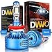 DWVO H11 H8 LED Headlight Bulbs, 6500K 16000Lm Super Bright Hi/Lo Beam Headlight Conversion Kit