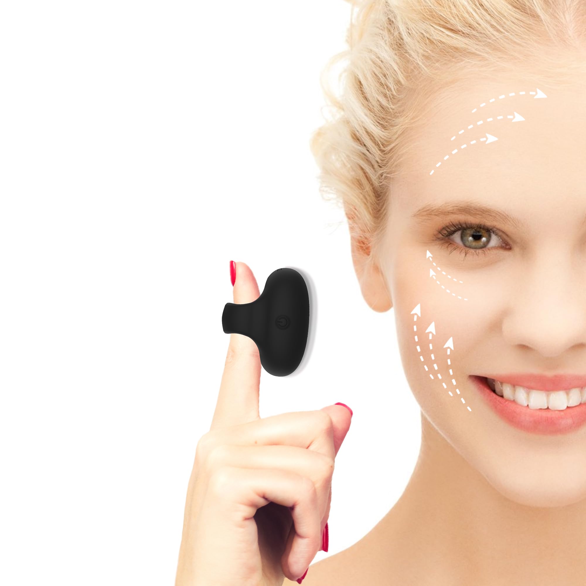 Photo 1 of **USED** MaeDouy Facial Mini Massage Ball, Handhold Portable Quiet Waterproof USB Rechargeable Powerful Multifunctional Vibrating Travel Pocket Face Eye Finger Joint and Neck Jaw Massager - Black