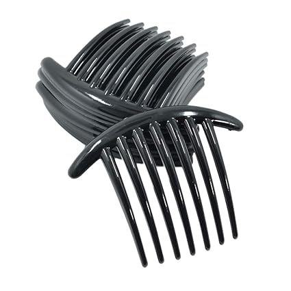 10pcs Women Girls Plastic Side Clip Hair Comb French Twist Hair