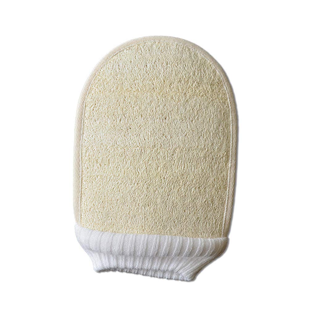 Healifty Bath Loofah Exfoliating Mitt Gloves Body Scrub Glove Shower