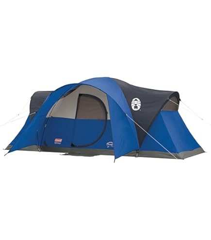 Amazon.com : Coleman Elite Montana Camping Tent with LED Lights