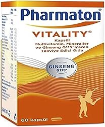 60 Caplets of Pharmaton Vitality11 with Ginseng