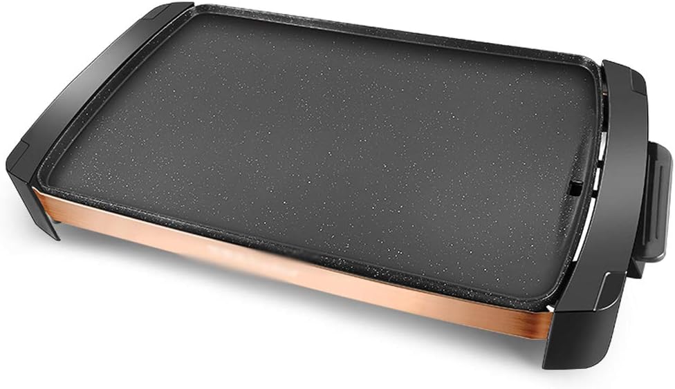 Review zaizai Electric Indoor Grill Pot & Skillet,Versatile Portable Barbecue Grill,Indoor BBQ